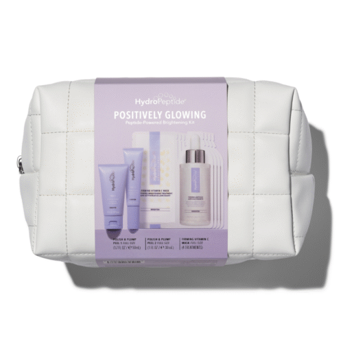 Positively Glowing: Peptide-powered brightening kit