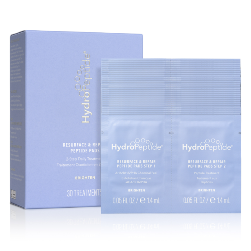 Resurface & Repair Peptide Pads: 2-Step Daily Treatment